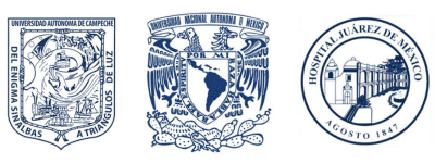 fotografía de los logos de las instituciones donde se formó un neurocirujano